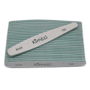 Файлы ногтей Kimcci Top Caffice 25pcs/Lot Nail Files Manicure Tools Edge 150 шлифовальные блоки Slim Buffer Nail Art Savense 230531