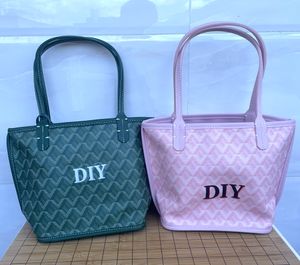 Women's shopping Totes bags mini composite shoulder bag tote single-sided Real handbag DIY Do It Yourself handmade Customized personalized customizing J8