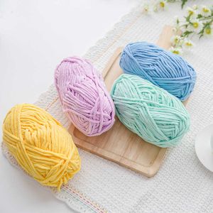 Yarn 50g/ball knitted baby scarves hats shoes soft crochet yarn hand made DIY wool thread sewing accessories P230601