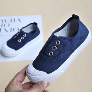 Athletic Shoes High Quality Children Canvas 2023 Autumn Fashion Trend Candy Color For Girls Boys White Sneakers Kids