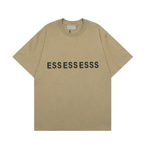 Camiseta clásica para hombre y mujer, camiseta de moda de manga corta de verano reflectante con estampado de marca de moda, talla europea S-XL