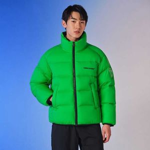 Jaqueta masculina de inverno personalizada grossa e quente puffer bomber jaqueta curta gola alta casaco masculino bolha ZTR