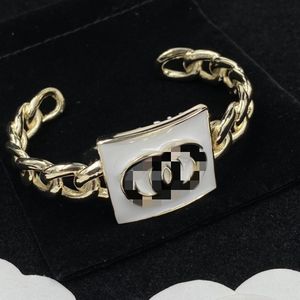 Brand Bracelet High end Luxury Designer Diamond Letter Women's Fashion Simple Gift Couple Jewelry High Quality