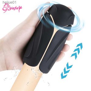 Automatisk manlig Masturbation Cup Glan Vibrator Penis Stimulator Glans-Penis Massager Aircraft Cup Machine Sex Toys For Men Dick L230518