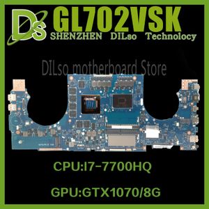 Motherboard GL702VM Mainboard för ASUS FX70V GL702VMK GL702VSK GL702VS GL702VML LAPTOP MODOBARBOD I5 I76TH/7TH GTX10603G/6G GTX1070/8G