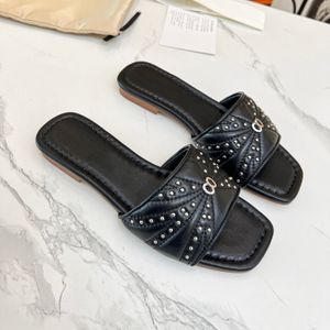 Designer-Slides für Damen und Herren, luxuriöse Mode-Sandalen, Marken-Sandalen aus echtem Leder, Flip-Flop-Flats, Slide-Freizeitschuhe, Sneakers, Stiefel von 1978, W294 02