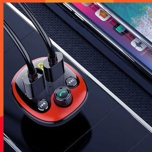Yeni 12-24V araba FM Verici MP3 çalar adaptör kiti USB şarj cihazı kablosuz pil şarj üniteleri eller bilgisi olmayan araba mp3 çalar