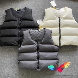 Vestes pour hommes AW sans manches Cole Buxton Parkas Femmes 1 Haute Qualité Zipper PUFFER JACKET Vintage Manteaux Survêtement Loose design988S