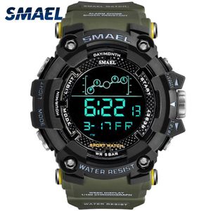 Mens Watch 군사 방수 스포츠 손목 Wristwach Army Led Digital Wrist Stopwatches Male Reelogio Masculino Watches321p