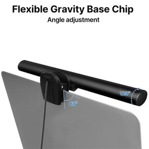 Gadgets LED Lesen Lesen Leuchte Clip Dimmable USB für Computer PC Laptop -Stange Desktop Tisch Augenpflege einstellbare hell neutrale weiße warme Lampe