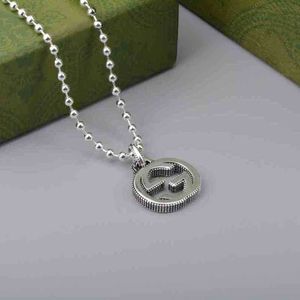 New 2023 designer jewelry bracelet necklace ring bead used style interlocking dot pendant couple sweater chain