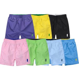 Summer Męskie Shorts Designer dla mężczyzn Krótki stały kolor swobodny, cienkie szybkie suszenie stroje kąpielowe drukarskie spodnie plażowe