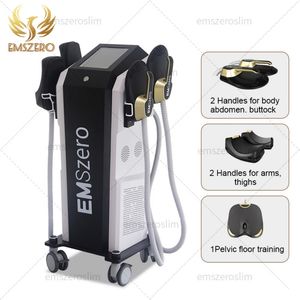 Beauty Salon DLS-EMSlim Carving NEO Nova RF 14 Tesla High Power 6000W New High Emt 5 Handles with Pelvic Stimulation Pad Optional EMSzero