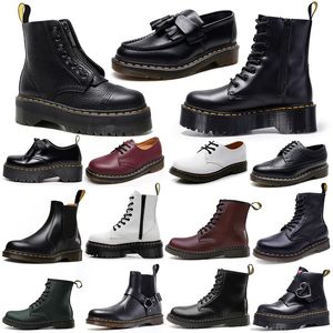 2024 dr martinss boots docs martens designer boot martin men women luxury sneakers triple black white classic ankle short booties winter snow outdoor warm shoes