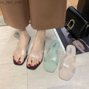 Sandálias Femininas 2021 Fashion Lady Girl Sandals Summer Women Casual Jelly Shoes Sandals Hollow Out Flats Beach Sandals Femme L230518