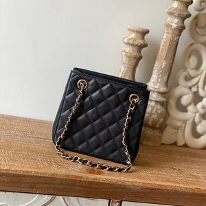 10a Quality Tote Bag Designer Bags 16cm Genuine Leather Bucket Lady Handbag with Box C307