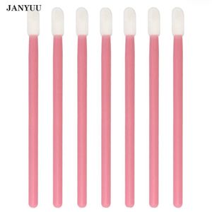 Sets Disposable Lip Brush Lipstick Gloss Wands Applicator Gloss Mini Pink Handle Makeup Brushes Tools Wholesale 1000 Pcs