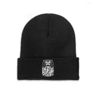 Boinas Hollow Knight Bonés de videogame de tricô gorros femininos masculinos gorros chapéus de inverno hip hop boné