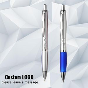 Пользовательский логотип ручки Gun Grey Metal Metal Malic Ballpoint Pen Permination Permorized Gived Name Advertize Diveaway Office School Stactory