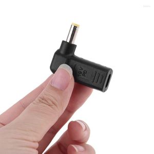 Cavi per computer Convertitore adattatore di alimentazione CC USB Tipo-C femmina a connettore jack maschio da 5,5x2,5 mm per notebook As-us Le-novo