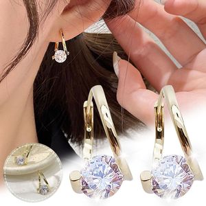 Leghielier pennello I orecchini a goccia geometrica irregolari set di gioielli glamour per il matrimonio con zircone bianco per donne pendientes de mujer 230602