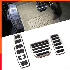 Novo acessório de carro pedais capa acelerador de gás apoio para os pés almofada de pedal modificado para Land Rover Range Rover Sport Discovery 3 4 Lr3 Lr4