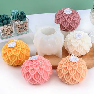 Mumlar nasturtium mum silikon kalıp diy lotus yaprakları çiçekler mum yapım aracı sabun reçine kalıp sevgililer hediyeleri zanaat ev dekor 230602