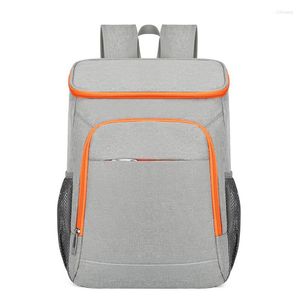 Mochila de grande capacidade para almoço, piquenique, bolsa isolada, térmica, à prova de vazamento, para armazenamento de alimentos e bebidas ao ar livre