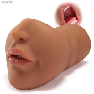 Sucker pussy massager Sex toys for men Real Vagina Male Masturbator Cup y Ass Doll Adult Product Toys Pocket Pussy Woman Soft Silicone L230518