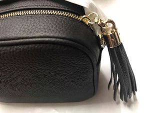 2023 Designer Handbags SOHO DISCO Bag Genuine Leather tassel zipper Shoulder bags women Crossbody bag Designer handbag Come with Box