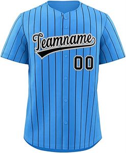 Camisa de beisebol personalizada costurada com qualquer nome, qualquer número, camisas bordadas à mão, homens e mulheres, tamanho grande, misto, enviado para todos os times, azul 0206008