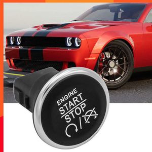 Yeni Araba Motor Başlangıç ​​Durdur Düğmesi Anahtarı Dodge Challenger Durango Grand Caravan Jeep Grand 1FU931X9AC 33370101