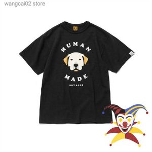 メンズTシャツ2023SS漫画ドッグプリント人間メイドTシャツ男性女性1 1最高品質TシャツTEES T230602