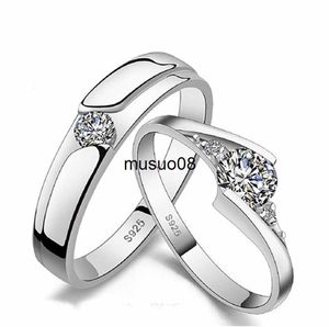 Anelli a fascia 23 tipi di anelli amante Endless Love Engagement Wedding Couple Rings Aneis Mens Jewelry Anelli di impegno gioielli color argento J230602