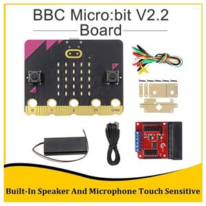 Toppavtal BBC Micro: Bit V2.2 Go Kit Inbyggd högtalare Mikrofon Touch Sensitive Programmerable Development Board for DIY Project