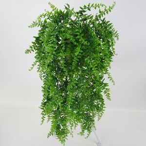 Decorative Flowers Artificial Flower Nice-looking Eco-Friendly Vibrant Vine Bouquet Silk With Stems Leaves For Friends