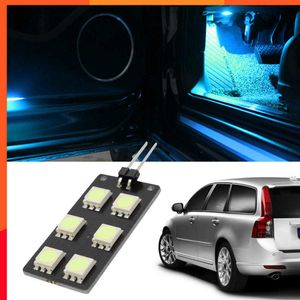 Novo carro motocicleta indoor SMD-5050 luz footwell luzes lâmpada branco vermelho azul led luzes para carro atmosfera luz interior universal