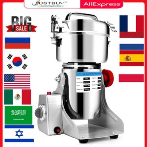 Kvarnar med reservdel gratis 2500g /1000g /800g kaffekvarn hine örnkryddor Mill Medicine Wheat Mixer Dry Food Grinder