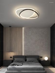 Deckenleuchten, minimalistisches Design, Lampe für Schlafzimmer, Arbeitszimmer, Wohnzimmer, Zuhause, moderne LED-Kronleuchter, Beleuchtungskörper mit Fernbedienung