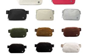 Çapraz vücut lüks lu her yerde polar göğüs çantası kanada popüler bayanlar erkek tasarımcı çantalar fanny paketi çanta çapraz gövde spor çantaları