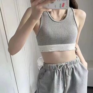 2023 T Women Shirts Tanks Camis Top Knitted Vest Sleeveless Breathable Knitted Pullover Womens Sport Tops Yoga Shirt Tees Woman Tank Vests Clothing