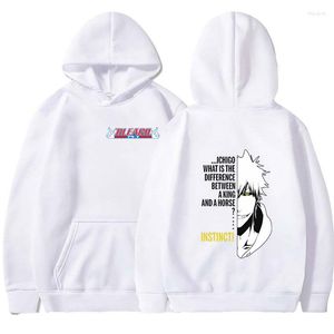 Herren Hoodies Bleach Casual Kpop Cool Style Langarm Pullover Y2K Kleidung Mann und Frauen Teenager Oversize Pullover