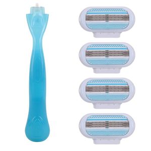 Epilator Safety Razor 3Blades Female Shaving Razor BladeTshaped Trimme Female Epilator Replaceable Cassette Cuchillas Afeitar Venus