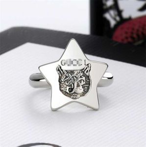 designer jewelry bracelet necklace high quality Xiao women's products Joseph five pointed star cat's head ring