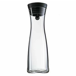 Water Bottles Water Carafe 1.8L High Borosilicate Glass Bottle Basic Tilting Lid Closure Jug 230601