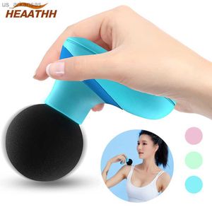 Mini Massager Gun Electric Muscle Relaxation Shaping Slimming Fitness Body Exercising Massage Back Leg Shoulder Fascia Gun Spa L230523