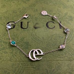 collana di gioielli di design anello di alta qualità Vecchio braccialetto versatile in rame bianco classico Bracciale con conchiglia in madreperla turchese