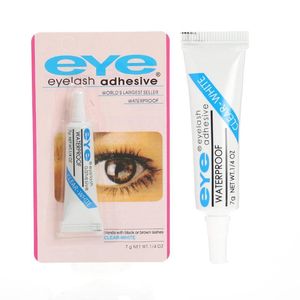 Borstar falskt ögonfranslim Waterproof Eye Lash Cosmetic Tools False Eyelashes Makeup Adhesive Clearwhite Darkblack Korean Hot