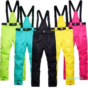 Andere Sportartikel Herren Skihosen Marken Outdoor-Sport Hochwertige Hosenträger Hosen Winddicht Wasserdicht Warm Winter Schnee Snowboard