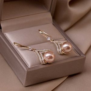 Charm Fashion Luxury Jewelry жемчужные подвесные свадебные вечеринки подарки корейские женские серьги Популярные продукты G230602